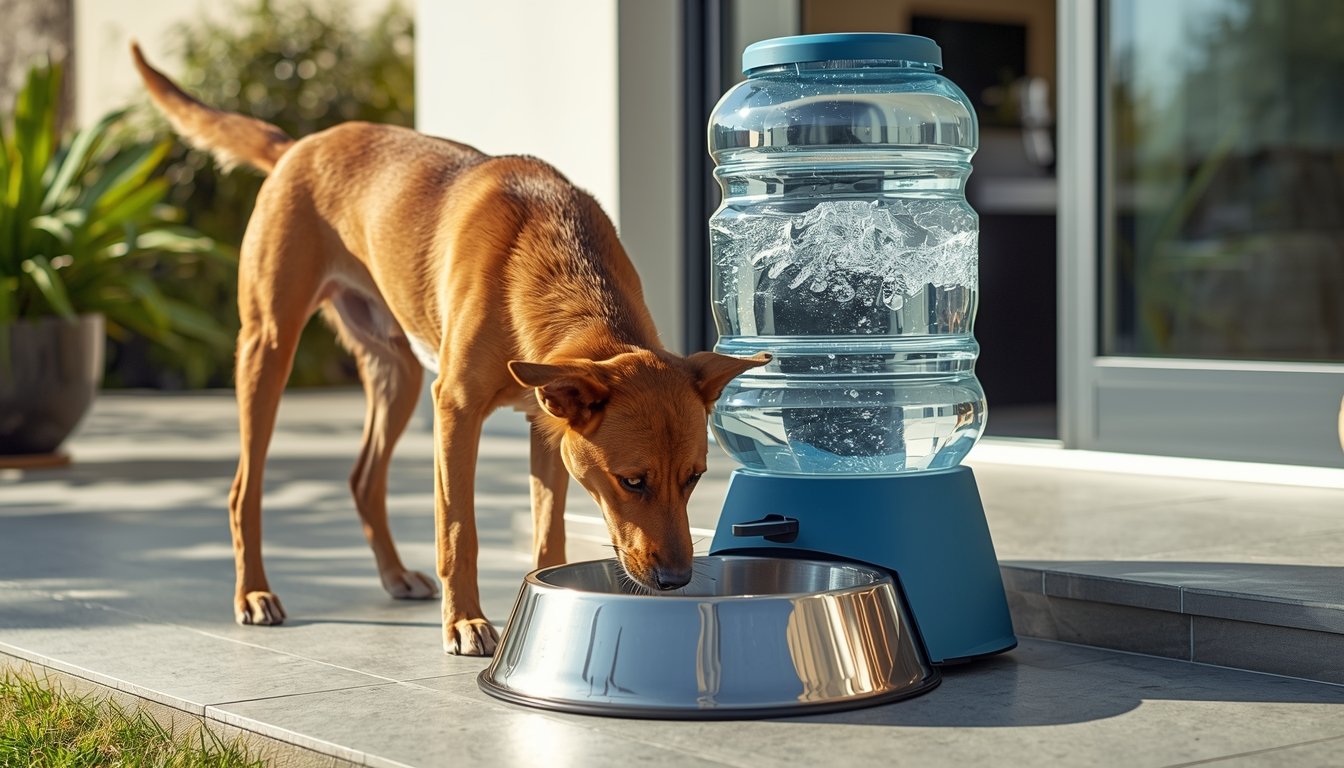 Bebedero automático 9 litros para perros